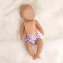 3 Pcs Baby Doll Diapers Underwear for 14-18 Inch Dolls, Colorful Cartoon Pattern Design Doll AccessoriesSuitable for Baby Girls
