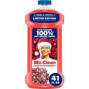 Mr. Clean All Purpose Cleaner, Cleaning Liquid, Frosted Cranberry, 41oz