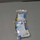 2 x 5Pcs 0.4in/10mm Diameter Cute Silicone Straw Covers Cap for Stanley Cup, Dust-Proof Drinking Straw Reusable Straw Tips Lids. (Jerry & Smurf Family)