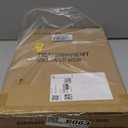 Attelite XXX-Large Clear Display Case Stackable Plastic Storage Bins with Lid, 2 Tiers Boot Shoe Box Organizers with an Adjustable Divider, Big Acrylic Display Storage Box with Magnetic Door (XXL-1-pcs-Magnetic door)