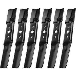 942-05052A 2-in-1 Medium Lift Blades, Compatible with 50" Deck Cub Cad et RZT-L50 L34 S50 XT1 XT2 LT50 GT50 Troy Bilt MTD Craftsman G8200 Mowers, Replace for 742-05052A 330-052,6 Pack