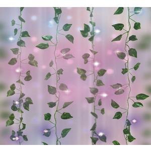 LED Curtain Vine Pink Ombre 66 Leds