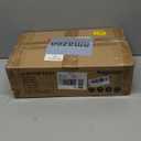 Slim Storage Cart, 4-Tier Narrow Rolling Cart with Handle, 5.9 Inches Deep, Slim Bathroom Shelf for Small Spaces, Kitchen, Dining Room, Living Room, Bathroom, Laundry Room, Rustic Brown