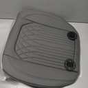 KAYI Car Seat Cover, Memory Foam Car Seat Cushion, Non-Slip Bottom Breathable Car Seat Cover, Relieve Tailbone Pain, Car Seat Protector, Suitable for 95% of Vehicles (Grey, 1 Pack)