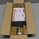 Over The Table Rod Stand with Clamps Adjustable 31"-110'' Length 31"-64" Height Gold Table Balloon Arch Stand with Storage Bag, Metal Decorating Rod Hanging