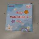 30 Pcs Kids Valentines Day Cards with Stretchy Donut Toys, Valentines Day Gifts for Kids Classroom, Squeeze Toy for Kid Valentines Gifts Exchange, Kid Valentines Party Favors Supply for Boys Girls