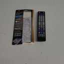 UltraPro Backlit One Touch Instant Pairing Replacement Remote Pre-Programmed for Samsung, Sony, LG, Vizio, Roku TV 2 Device 80830, Black