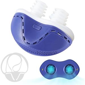 Anti Snoring Device - Mini SleepApnea Devices - Variable Anti Snoring Aid - Upgraded Stop Snoring Solution - Suitable for All Nose Shapes - Blue - Kd