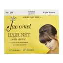 Hair Net Tiny Mesh Bouffant/Large Size, Light Brown,1 Net Per Pack [Pack of 12]