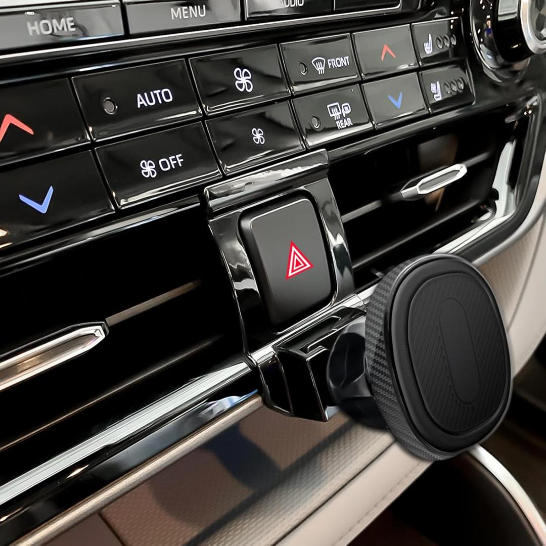 Car Phone Holder, Air Vent Magnetic Navigation Mount, for Toyota Highlander/Hybird 2020-2023, Magnet Custom Cradles Stand for iPhone Samsung HTC and All Smartphone (NOT for Platinum/Grand)