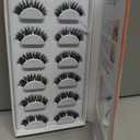 The Flirt (1.0) Natural Lashes, Natural Lash Clusters for Women, Salon Quality At Home Eyelashes Extension Kit, 6 Lash Sets, No Lash Glue Included