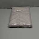 Hiasan 2 Pack Faux Linen Square Tablecloth - Wrinkle and Stain Resistant Washable Table Cloth for Kitchen Dining Room Holiday Table Cover for Party Dinner, Stone, 60 x 60 Inch