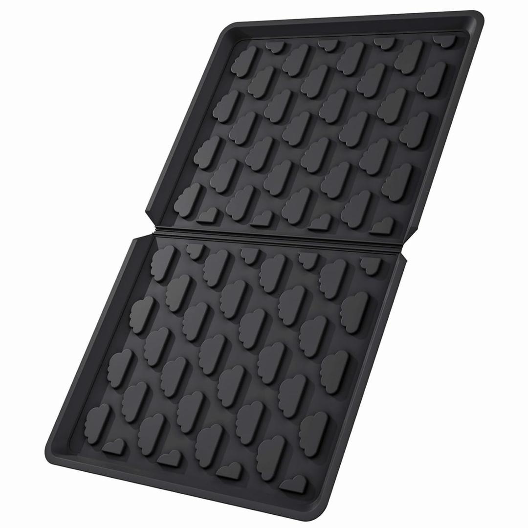 All Weather Mat for Wagon W4 Accessory - Compatible with Wonderfold Stroller Wagons W4, Silicone Floor Mat Protect Wagon W4 from Sand, Dirt, and Water
