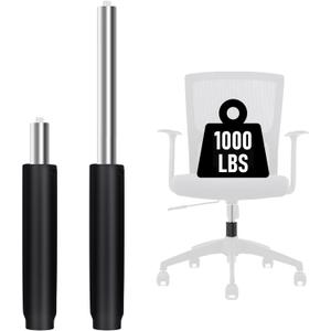 Class 4 Office Chair Gas Cylinder Replacement, 5.3" Stroke Heavy Duty 1000lbs Lift, Universal Pneumatic Piston for Sinking Office, Desk & Gaming Chairs
