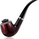 Detective Fake Pipe Costume Accessory Pipe Prop Toys for Halloween Stage Performance Dress Up