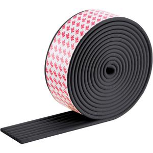 Corner Protector for Baby, Widen Edge Protector with Adhesive Backing, Baby Proofing Edge Corner Protectors Self Adhesive Furniture Corner Guard Bumper for Table, Desk, Fireplace (Black, 16.4ft)