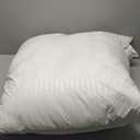 Kingnex Euro Size 28x28 Pillow Inserts for European Throw Pillow Set of 2 Decorative Stuffer 28 x 28
