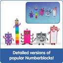 hand2mind Numberblocks Friends Six to Ten Figures  Official Licensed Character Action Figure Set, Numbers and Counting Figurines, Pretend Play Toys, for Kids Ages 3, 4, 5, 6, 7