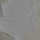REORIA Bodysuit for Women Scoop Neck Sleeveless Tank Top Bodysuits 2025 Sexy Thong Bodysuit Basic Leotards for Women (Small, White)