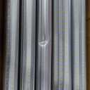 75w 8ft Led Bulbs, 9500lm 5000k 8' Led Bulb, V Shaped Clear Cover T8 Led Tube Lights 8ft, T8 Led Bulbs 8 Foot, 8' Led for T8 T10 T12 F96t12 Fluorescent Tubes