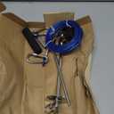 Dog Tie Out Cable and Stake,with 20FT Heavy Duty Cable,360 Swivel Dog Run Stake-No Tangle-Runner for Yard,Up to 150 lbs- Idela for Yard Outdoor Camping