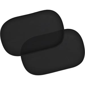 EcoNour Car Side Window Shade for Baby - 2 Pack | Car Window Shade for Sun Glare, Heat and UV Protection | Rear Side Window Sunshade for Privacy Blackout Car Accessories | Medium (20"x12")