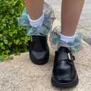 6 Pairs Girls White Ruffle Socks Toddler Big Double Shimmering Lace Turn Cuff Dress Socks (Green, S)