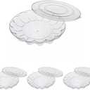 Hanna K. Signature Collection Stylish Premium Clear Plastic Heavyweight Deviled Egg Tray  1 Pc. - Easy to Clean, Durable, and Reusable (Pack of 4)