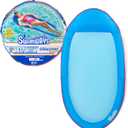 SwimWays Spring Float Premium Hammock Pool Lounger, Inflatable Pool Floats Adult with Fast Inflation for Ages 15 & Up