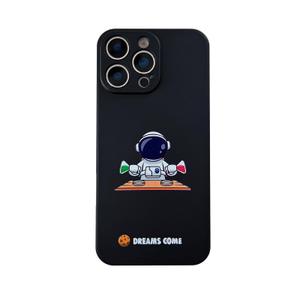 Yonds Queen for iPhone 13 Cute Case, Cool Cartoon Astronaut Space Planet Rocket Design Stylish Bumper Cover Soft TPU Protective Anti-Slip Shockproof Fashion Case(iPhone 13, Lab)