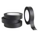 Lichamp 4 Pack Black Painters Tape 1 inch, Black Masking Tape 1 inch x 55 Yards x 4 Rolls (220 Total Yards)