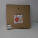 HOYECHI 2pc Lighted Pop-Up Outdoor Christmas Ornament Set  Holiday Ball Decorations with 200 LED Lights, 8 Lighting Modes, for Yard & Outdoor Christmas Decor - Red/Gold