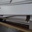 Jocoevol 8 Drawer Dresser for Bedroom with Deep Drawers, Large Wooden Double Farmhouse Dresser Chest of Drawers for Living Room, Hallway, Entrywa  White & Brown