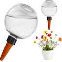 2 Pack Self-Watering Globes for Indoor & Outdoor Plants 17oz Automatic Water Bulbs for Indoor Plants Slow Release Control Water Dripper for Plants Plant Watering Devices While Away