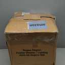 DNA MOTORING 2pcs 5.3" Rise Rubber Curb Ramp Heavy Duty Loading Driveway Ramp Threshold Ramp 19.5 in L x 13.6 in W x 5.3 in H for Loading Dock, Warehouse, Wheelchair, Motorcycles, Cars, TOOLS-00646