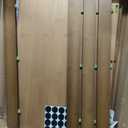 Gashell Wire Shelf Covers, Bamboo Wire Rack Covers for Pantry, Closet (4pcs, 23" W x 16" D)