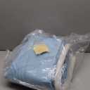 YUEWO Inflatable Swimming Pool with Canopy Outdoor Above Ground Portable Pool for Adults Blow Up Pool for Family Garden Backyard (Blue, 260x160x68cm/102x63x27inch)