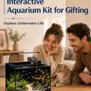 5 Gallon Glass Aquarium Starter Kit, Rimless Fish Tank