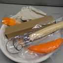 Sourdough Bread Baking Kit with 2 Pack 9" Round Banneton Proofing Baskets, Bread Baking Supplies with Cotton Liner, 430 Scraper, 304 Lame, Dough Whisk, Sourdough Starter Kit Gift