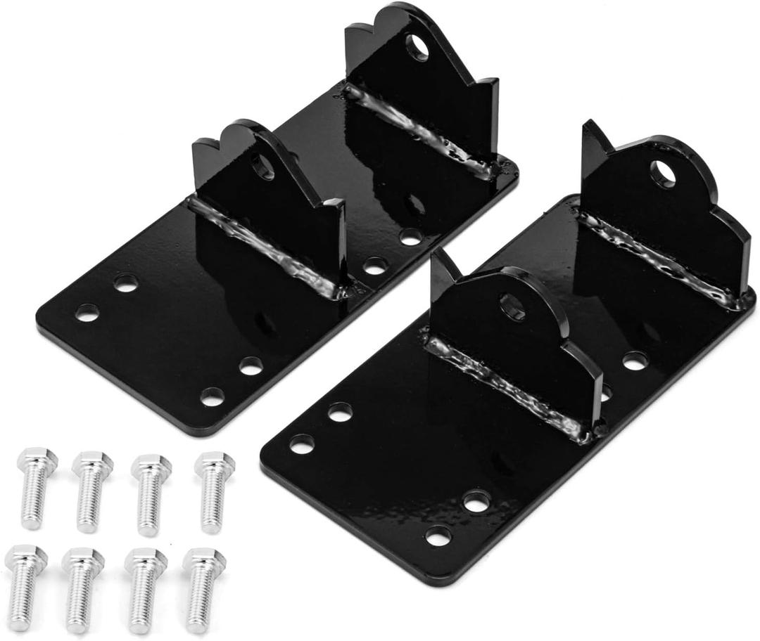 WeiSen LS Engine Swap Mount Trolling Motor Mount C10 Bracket Compatible with Chevy 1973-1998, Fit GMC 1973-1998 Truck w/Clamshell 4.8L/5.3L/5.7L/6.0L/6.2L WeiSen LS Engine Swap Mount Trolling Motor Mount C10 Bracket Compatible with Chevy 1973-1998, Fit GMC 1973-1998 Truck w/Clamshell 4.8L/5.3L/5.7L/6.0L/6.2L