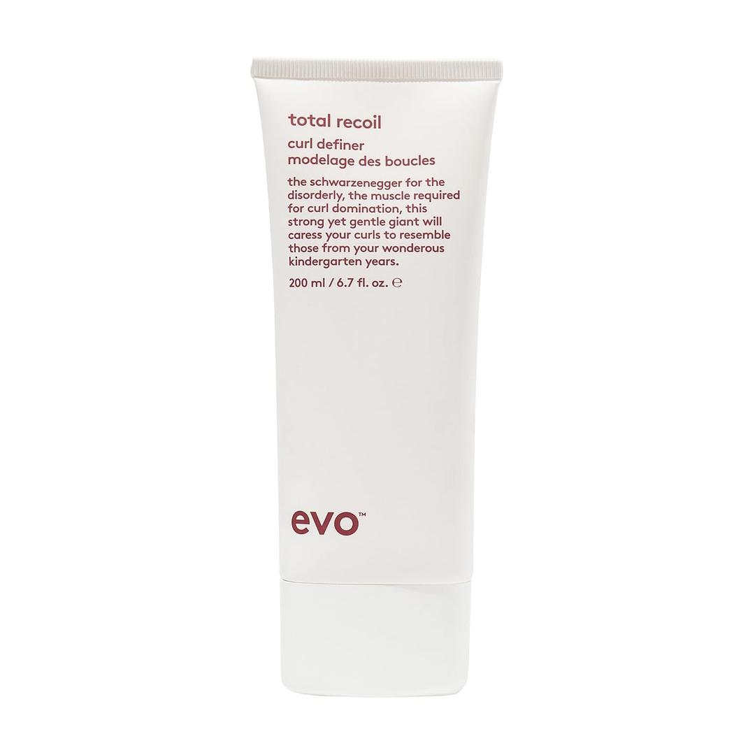 EVO Total Recoil Curl Defining Cream for Curly, Coily Hair, 6.7 fl oz