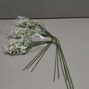 Yastouay Babys Breath Artificial Flowers, 10Pcs Fake White Babys Breath Flowers Artificial Bulk, Real Touch Faux Babies Breath Gypsophila Bouquet for Wedding Floral Arrangement Party Decor