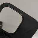 TORRAS Liquid Silicone for iPhone 16 Pro Case with 360 Spin Magnetic Ring Stand with Camera Control, Fit for MagSafe, OStand Q3 Silicone Non-Slip Protective Case for iPhone 16 Pro, Obsidian Black