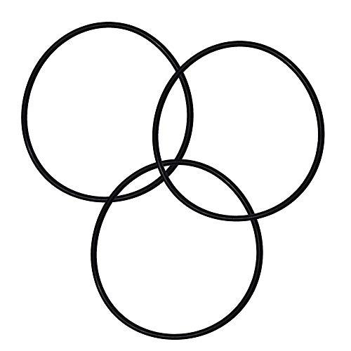 Pentek 151122 Compatible Replacement Oring - Big Blue Style Water Filter Housings (3 Pack) - Buna-N Nitrile Rubber - Packaged Flat and Not Twisted Together - by Better H2O Products Inc.