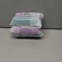 Dog poop bag holder-2 in 1 Dog Waste Bag holder Comes with pet snack box for Leash Lightweight Pet Waste Bag Dispenser，Equipped with nylon rope and buckle (Excluding dog waste bag)(Green+Purple) ﻿Pack Of 3