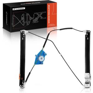 A-Premium Power Window Regulator Without Motor Compatible with Audi A4 2002-2008 A4 Quattro 2002-2008 RS4 2007-2008 S4 2002-2008 Front Passenger Side