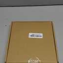 JoFomp Wooden Glow in The Dark Clock, 8 inch Silent Non-Ticking Battery Operated Clock, Energy-Absorbing Luminous Numerals and Hands, Lighted Wall Clock Decoration (Black, 8 INCH)