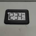SEDLAV Digital Black Desk Alarm Clock with Timer - Sleek and Functional Timekeeper