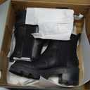 SOREL Women's Joan Now Chelsea Boot (5, Black/Black)