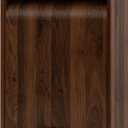 ZttRiee Bathroom Wall Cabinet, Medicine Cabinet with Roll-Up Door & 3 Shelves, Over The Toilet Wall-Mounted Storage Cabinet, Walnut